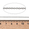 Non-Tarnish 304 Stainless Steel Cable Chains X-CHS-Q001-09-100m-3