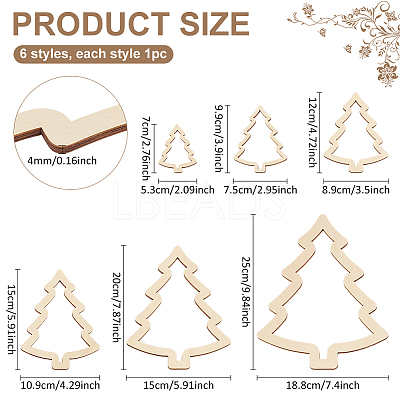 Unfinished Wood Chips DIY-WH0656-19B-1