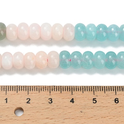 Gradient Color Natural White Jade Beads Strands G-NH0053-A01-01-1