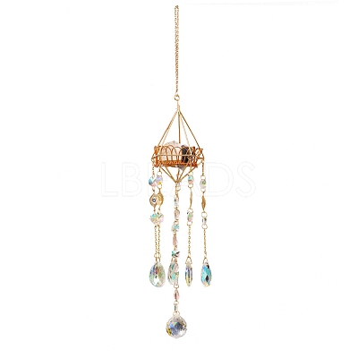 Teardrop Glass Suncatchers PW-WGB134A-01-1