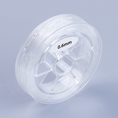 Round Japanese Elastic Crystal String EW-G008-01-0.6mm-1