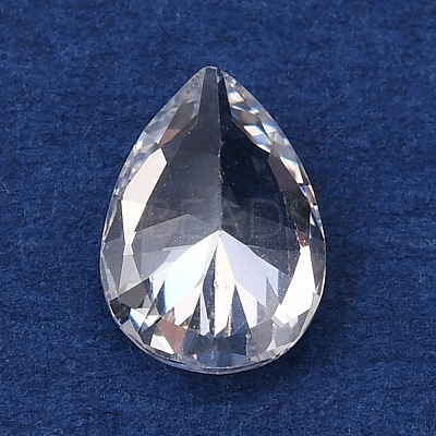 Teardrop-Shaped Cubic Zirconia Cabochons X1-ZIRC-TAC0004-02E-1