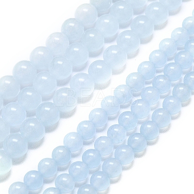 Natural Malaysia Jade Beads Strands G-L645-C01-8mm-01-1