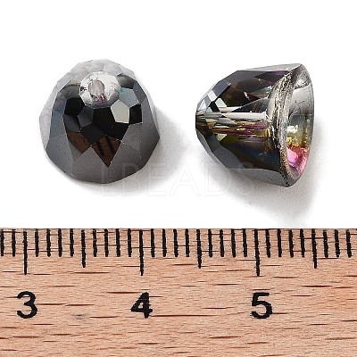 Electroplate Glass Beads EGLA-H105-01A-HP01-1