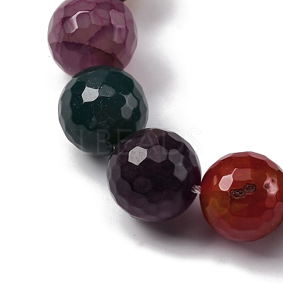Natural Dragon Veins Agate(Dyed & Heated) Beads Strands G-K390-A13-01-1