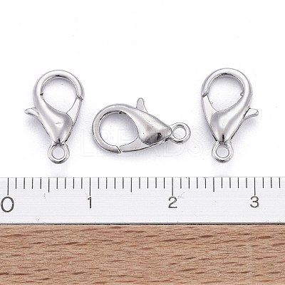 Zinc Alloy Lobster Claw Clasps E102-1