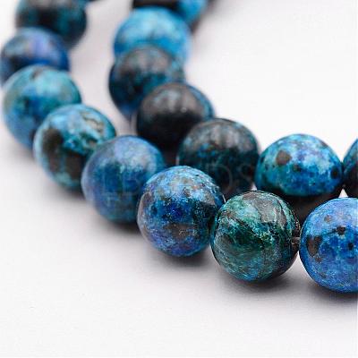 Natural Variscite Bead Strands G-P300-04-10mm-1
