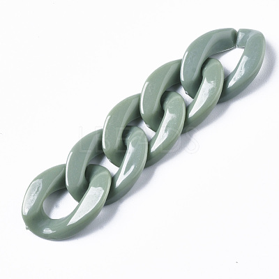 Opaque Acrylic Linking Rings OACR-T011-88D-1
