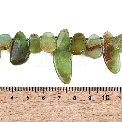 Natural Chrysoprase Beads Strands GG-CBA3D9B-14C-1
