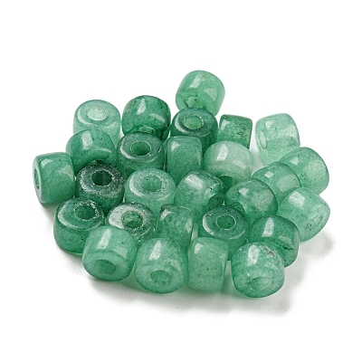 Natural White Jade Dyed Beads G-G003-A06-04-1