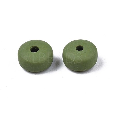 Handmade Polymer Clay Beads Strands LS-CLAY-N008-104-1