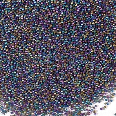 DIY 3D Nail Art Decoration Mini Round Glass Beads MRMJ-T029-01D-1