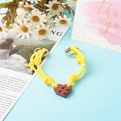 Polyester & Spandex Cord Bracelet Sets BJEW-JB06367-06-1