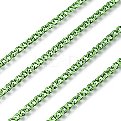 Electrophoresis 304 Stainless Steel Curb Chains CHS-I003-Q03-1