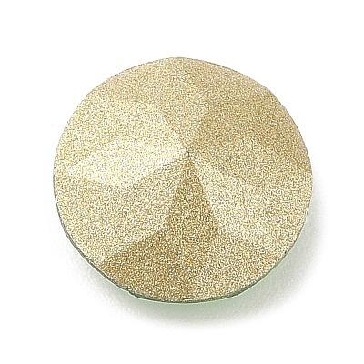 Pointed Back & Back Plated Glass Rhinestone Cabochons GLAA-B012-60B-1
