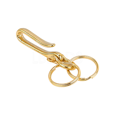 Brass Swiveling U-Hook KK-PH0001-42G-1