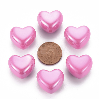 Opaque Acrylic European Beads MACR-S372-03B-26-1