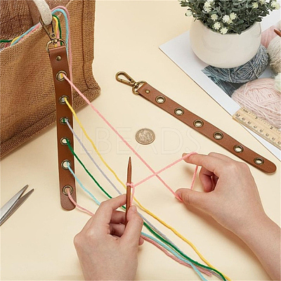 4Pcs Alloy Leather Threader AJEW-CL0005-55A-1