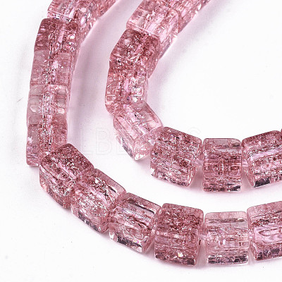 Crackle Glass Beads GLAA-S192-005H-1