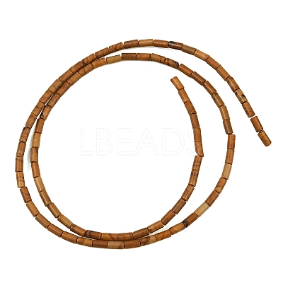 Natural Wood Lace Stone Wooden Jasper Beads Strands GG-CBAED3F-A07-1