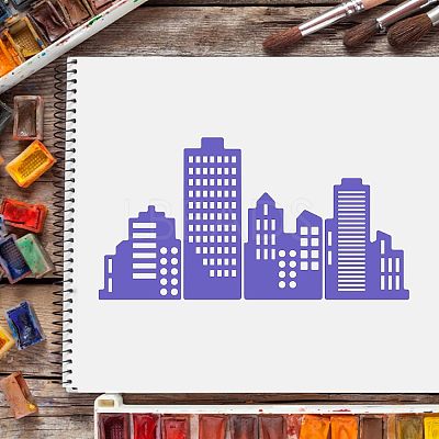 Plastic Reusable Drawing Painting Stencils Templates DIY-WH0172-230-1