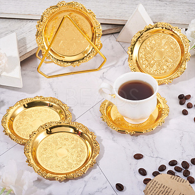 6Pcs Iron Tray AJEW-MB0001-17-1