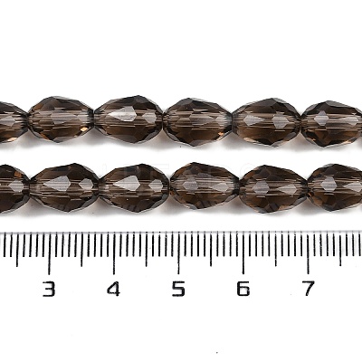 Transparent Glass Beads Strands EGLA-N013-T6mm-D27-1