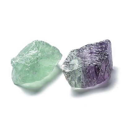 Rough Raw Natural Fluorite Beads G-F704-04-1