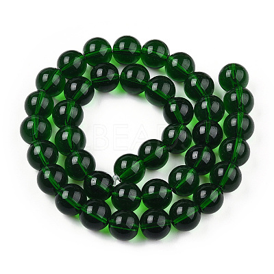 Transparent Glass Beads Strands LS-GLAA-T032-T8mm-22-1