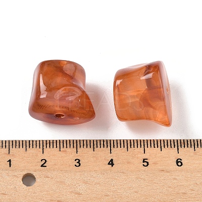 Acrylic Imitation Gemstone Beads MACR-K359-67F-1