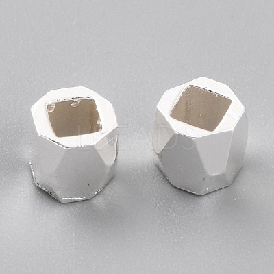 Brass Spacer Beads KK-O133-202F-S-1