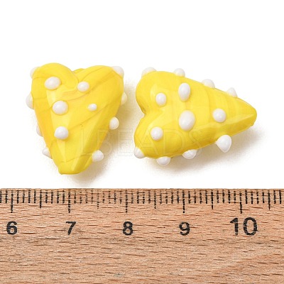 Handmade Lampwork Enamel Beads LAMP-Z025-01C-1