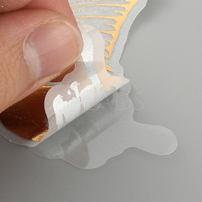 40Pcs 20 Styles Sulfuric Acid Paper Gilded Stickers STIC-WH0004-01C-1
