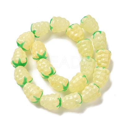 Handmade Lampwork Beads Strands LAMP-G162-05D-1
