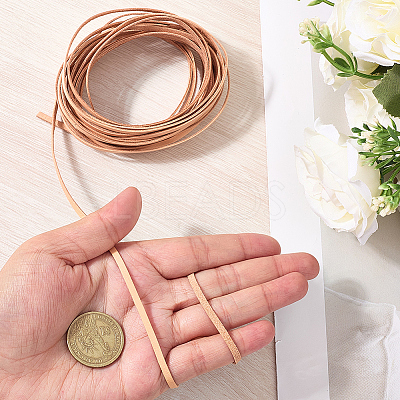 5M Cowhide Leather Cords for DIY Craft WL-GF0001-25A-03-1