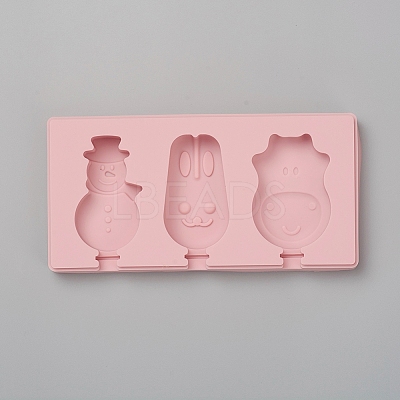 Ice Pop Food Grade Silicone Molds AJEW-D039-09-1