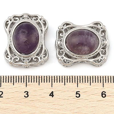 Natural Amethyst Multi-Strand Links KK-M304-05P-01-1