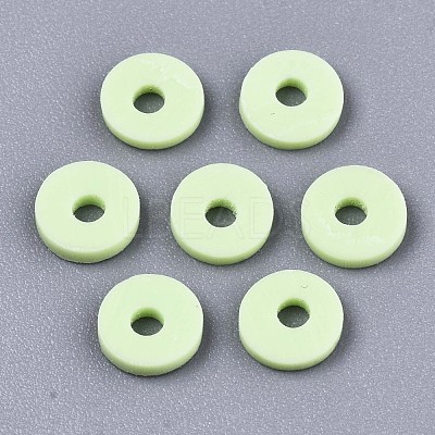 Handmade Polymer Clay Beads Strands CLAY-R089-8mm-Q080-1