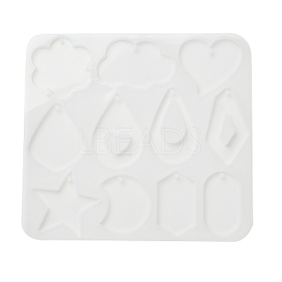 Geometric Earrings Pendants DIY Silicone Mold DIY-Q033-01B-1