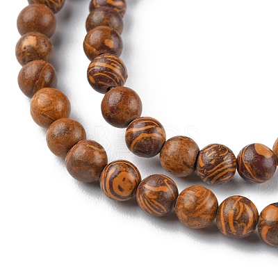Natural Miriam Stone Beads Strands G-G0003-C05-C-1