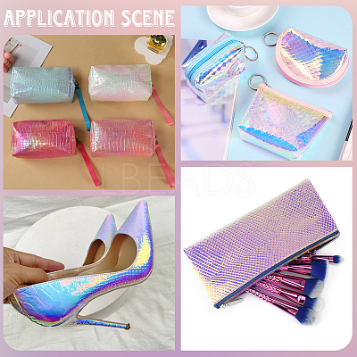 1Pc Laser PU Leather Fabric DIY-CL00001-85C-1