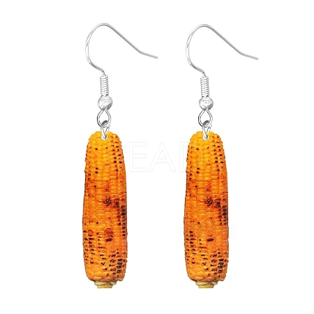 Acrylic Food Model Dangle Earrings PW-WG51A76-02-1