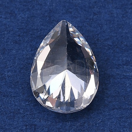 Teardrop-Shaped Cubic Zirconia Cabochons X1-ZIRC-TAC0004-02E-1