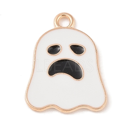Halloween Theme Alloy Enamel Pendants ENAM-Z010-03B-KCG-1