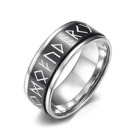 Luminous Stainless Steel Rings for Men PW-WG58780-02-1