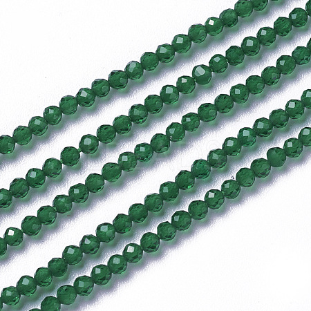 Glass Beads Strands X-G-F596-47J-3mm-1