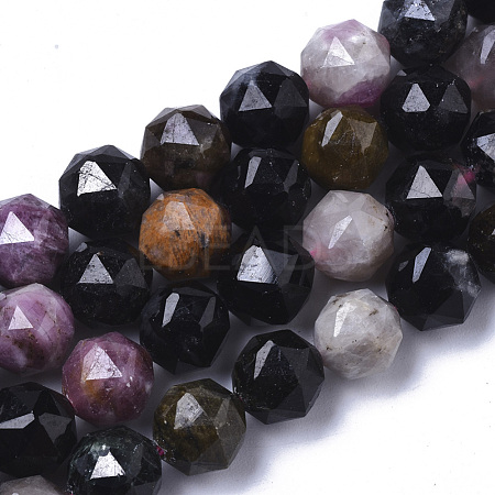 Natural Tourmaline Beads Strands G-N327-03A-04-1