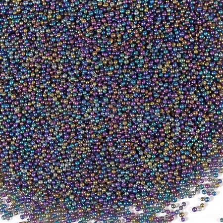 DIY 3D Nail Art Decoration Mini Round Glass Beads MRMJ-T029-01D-1