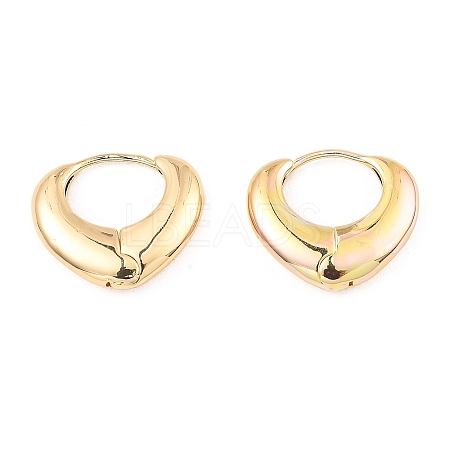 Brass Hoop Earrings EJEW-I289-13KCG-1
