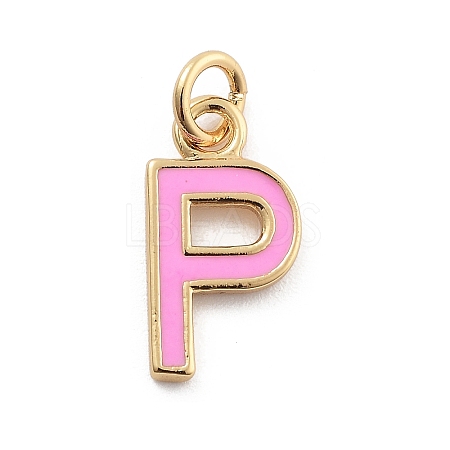Rack Plating Brass Pendants KK-C065-02P-G-1